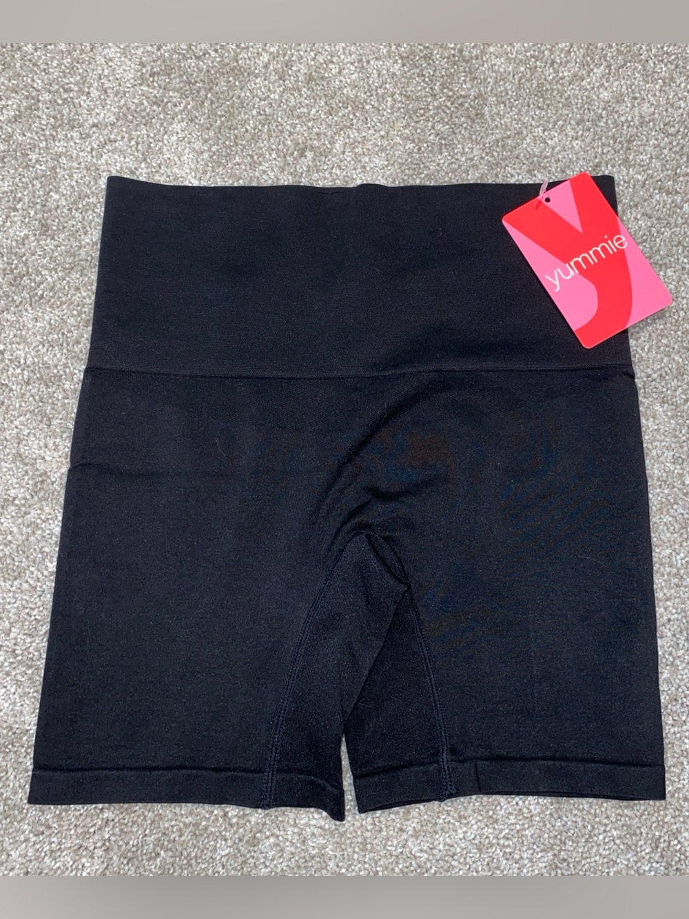Yummie Shapewear Shorts Black Size S / M Brand New‎ Stretchy Comfortable